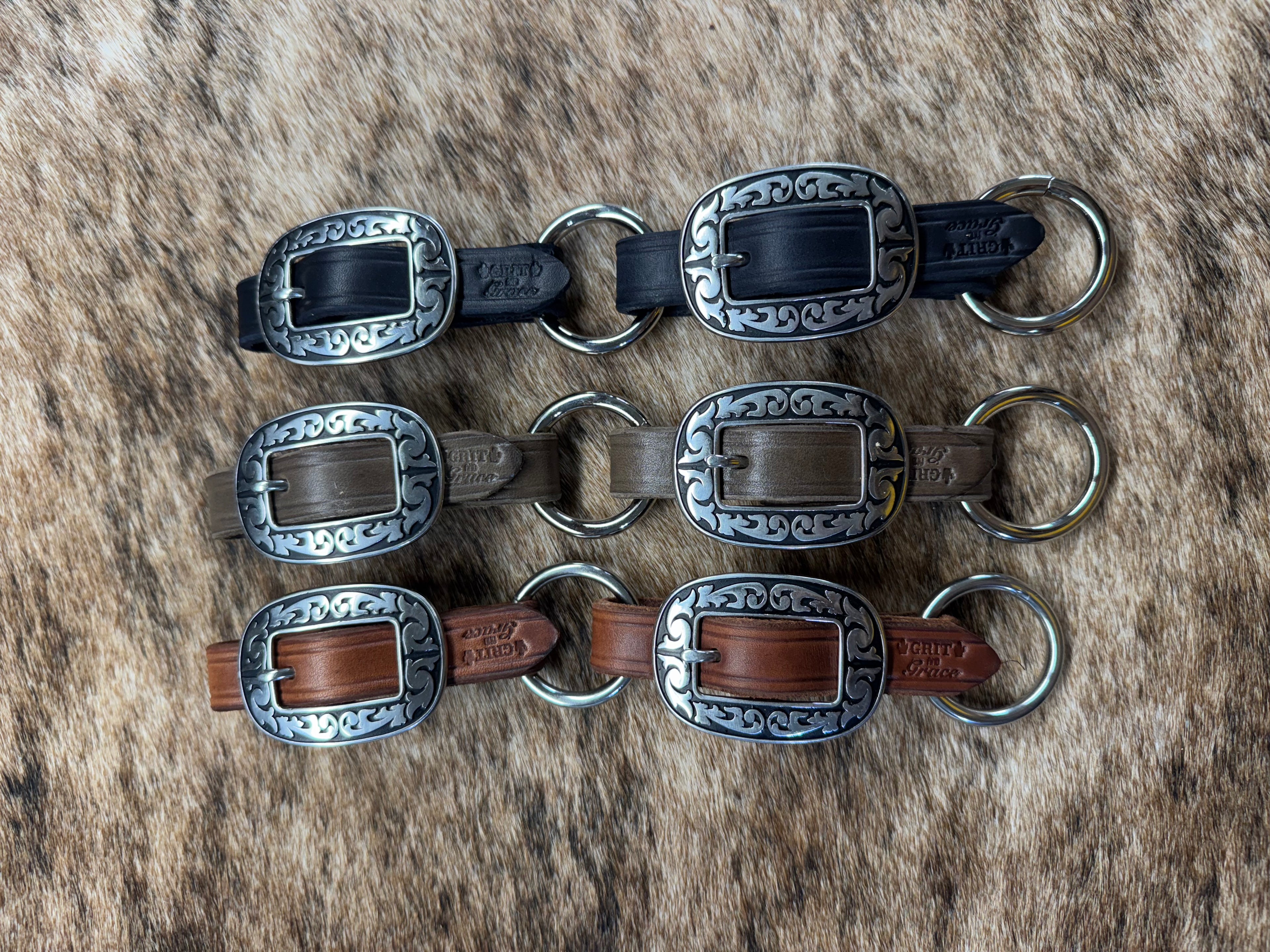 Rein Connector - Watt buckle with ring
