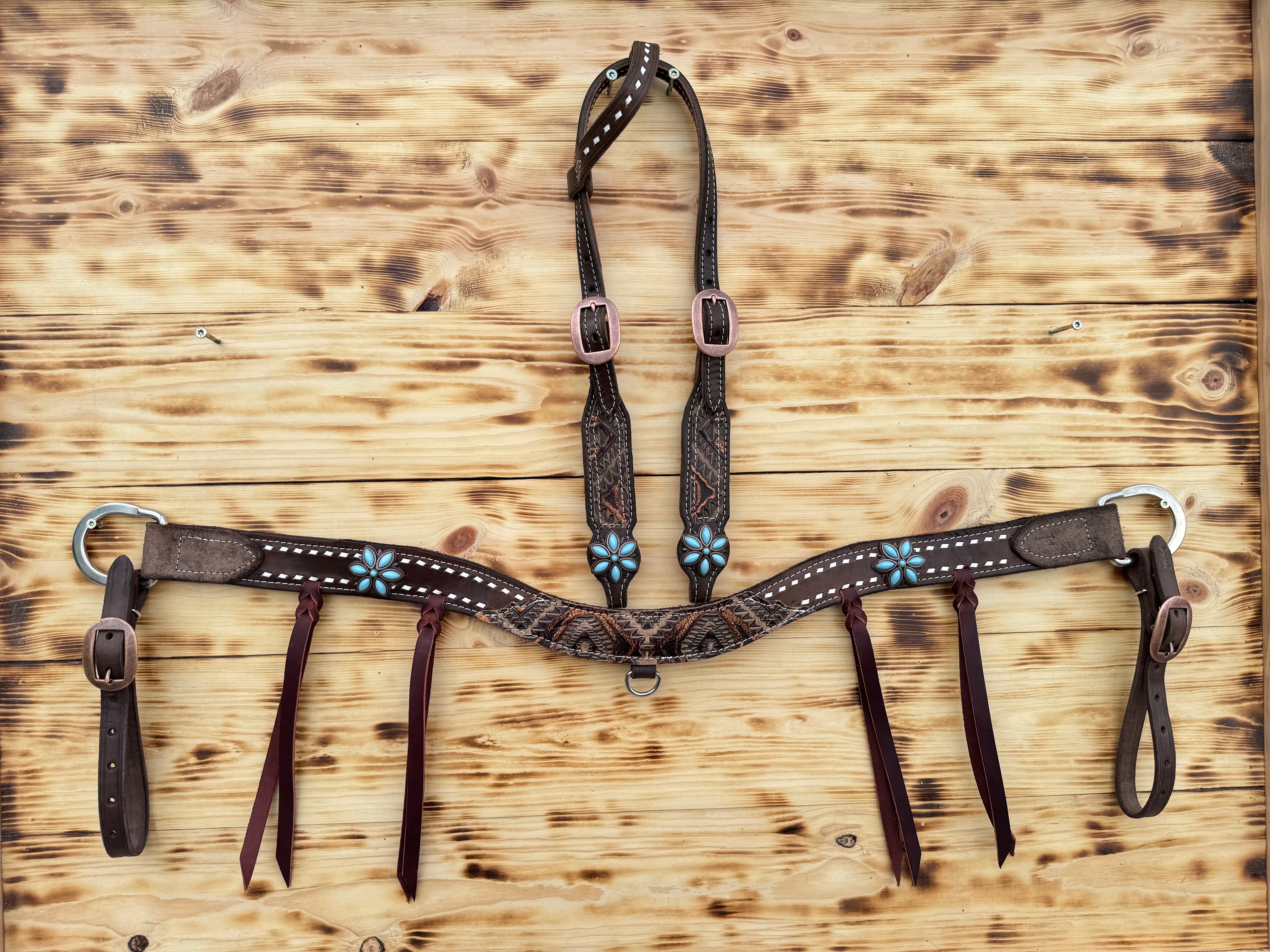 Overlay Set - Tripping Collar and One Ear Headstall