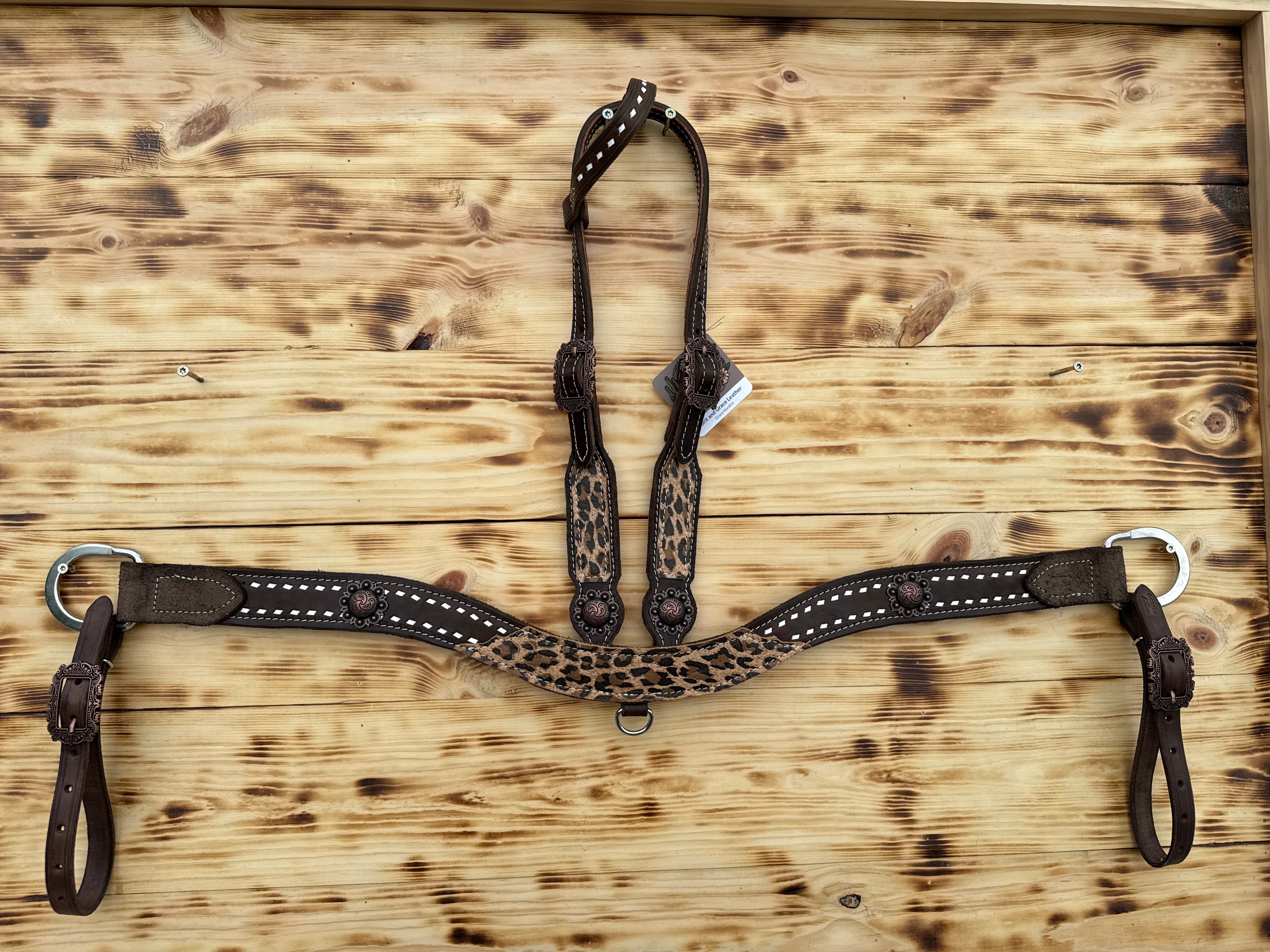 Overlay Set - Tripping Collar and One Ear Headstall